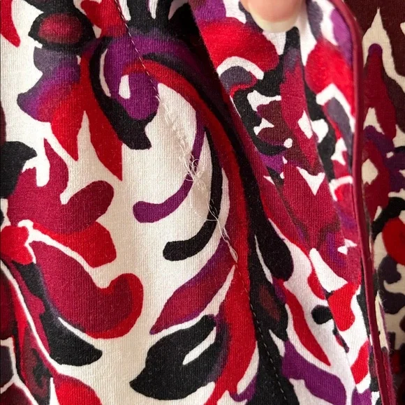 *2 Pieces SOMA Long Sleeve Top & Wide Leg Drawstring Bottoms Pajamas Loungewear - Picture 11 of 16